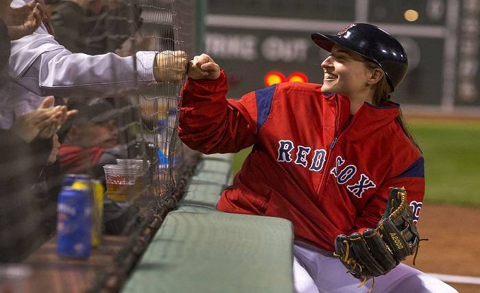 Boston Red Sox Ball Girl Name 2021